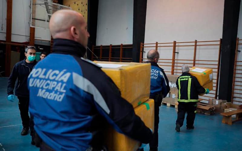 Ingesport realiza una donación de 20 respiradores al hospital campaña de IFEMA