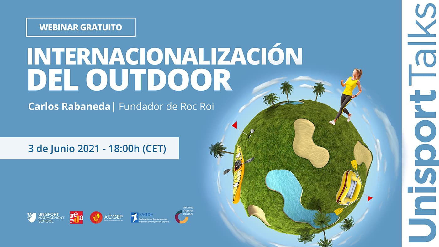 Webinar sobre «Internacionalización del outdoor» de Unisport Talks
