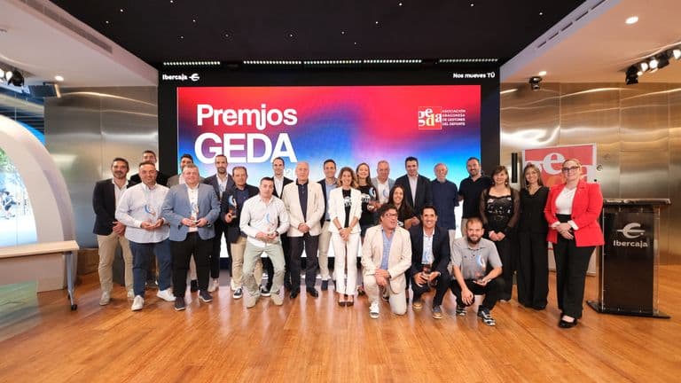 Premios GEDA 2026: entidades, gestores y proyectos que impulsan el deporte en Aragón