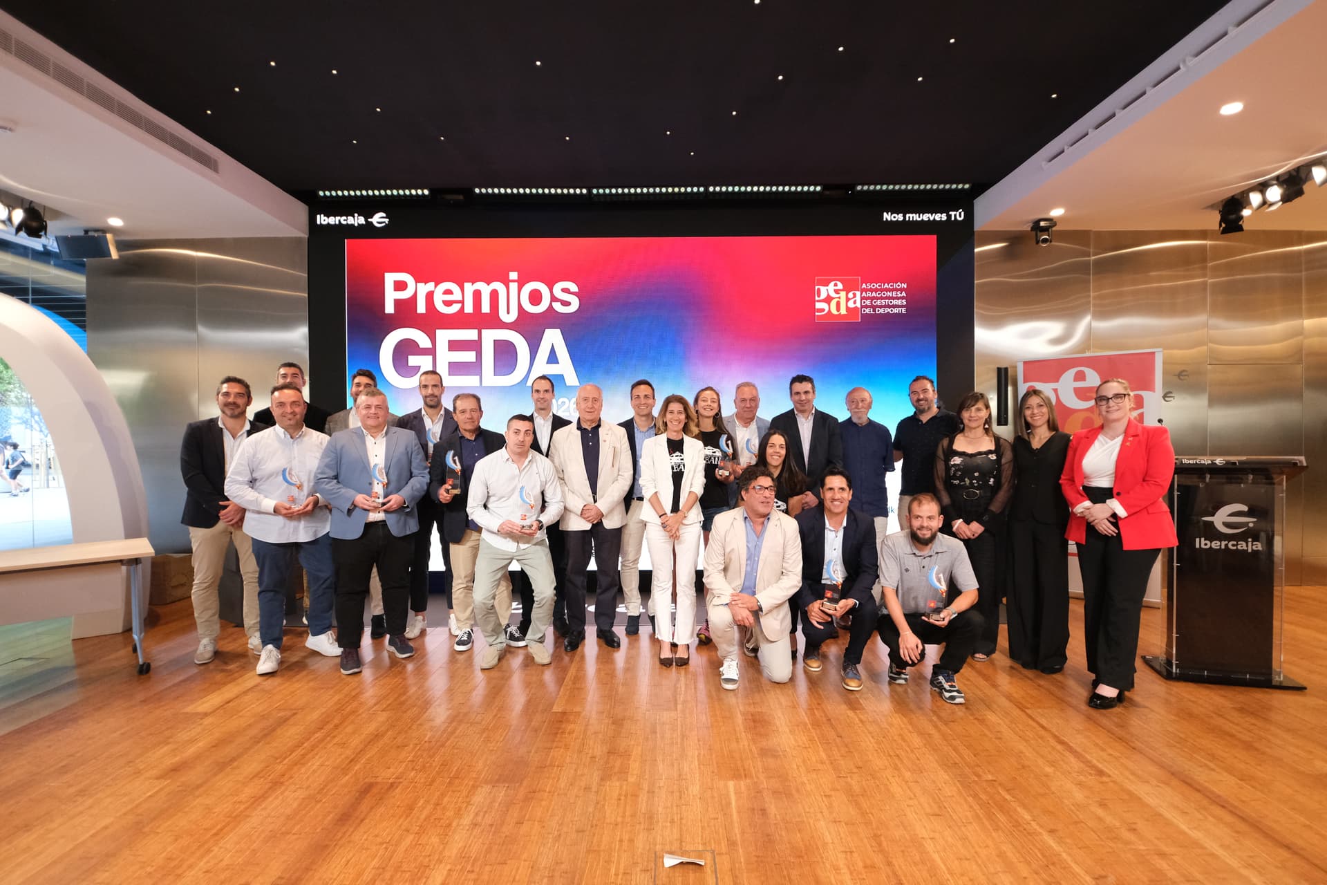 Premios GEDA 2026: entidades, gestores y proyectos que impulsan el deporte en Aragón