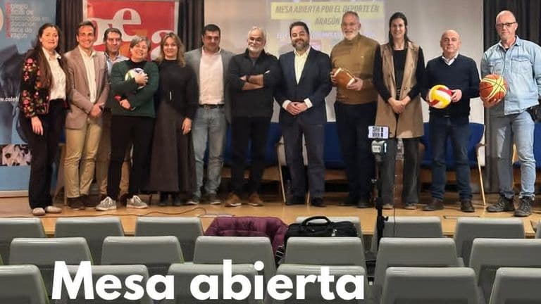 Mesa redonda con los partidos políticos sobre el deporte aragonés