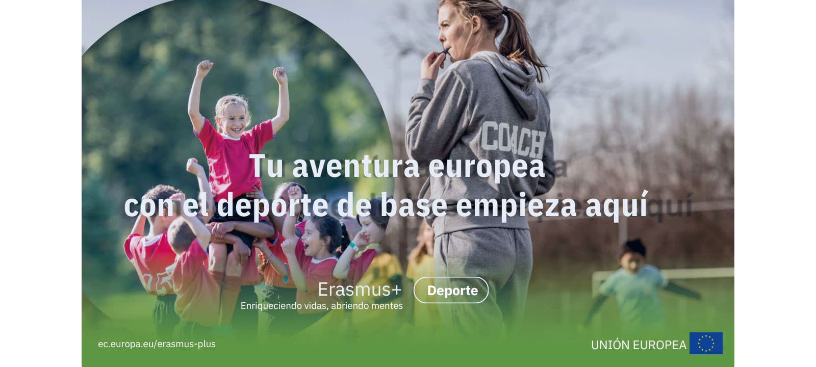 Becas Erasmus+ para impulsar el deporte base