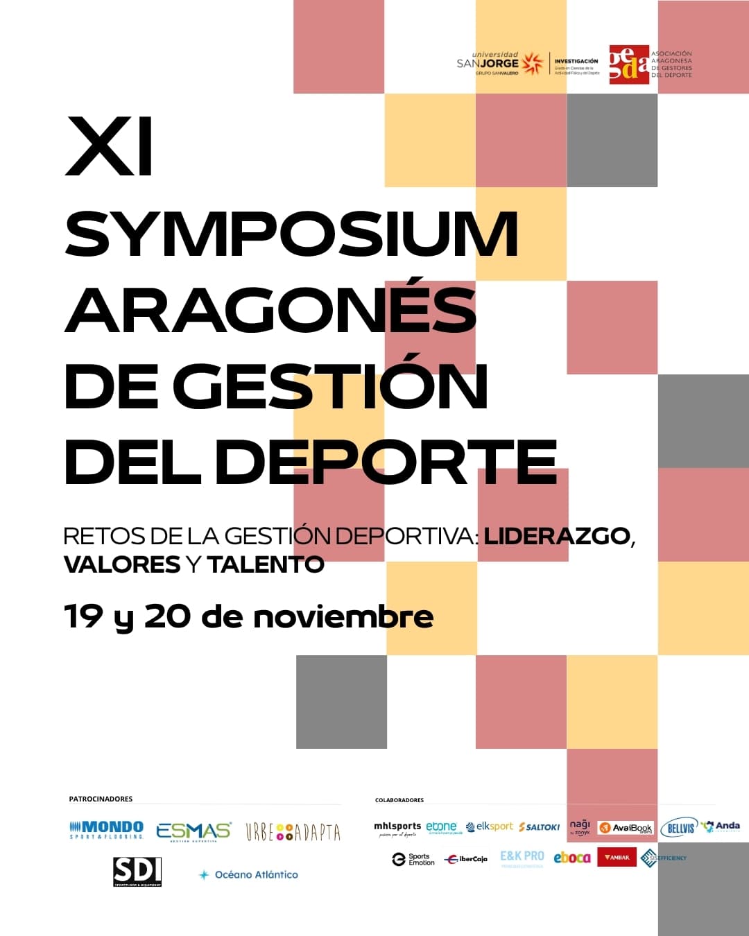 XI Symposium de Gestión Deportiva: Retos de la gestión deportiva