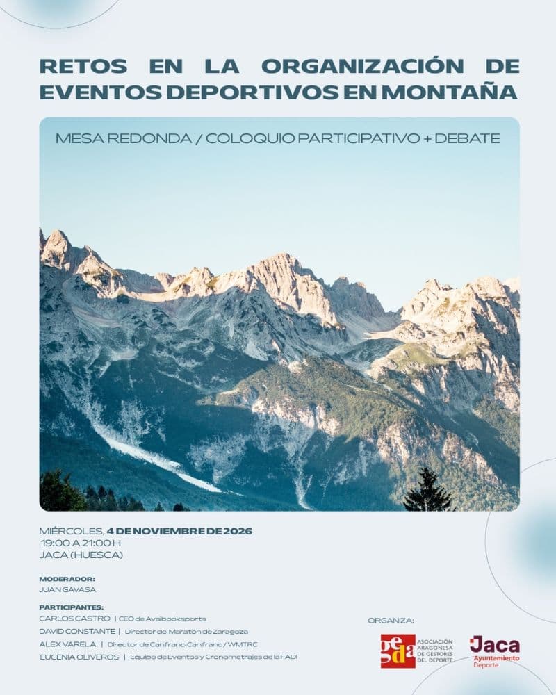 Retos al organizar un evento en montaña