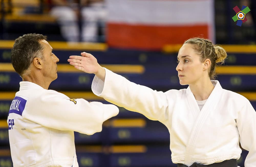 Cristina Berrocal, presidenta de la Federación Aragonesa de Judo y Deportes Asociados (FAJYDA)