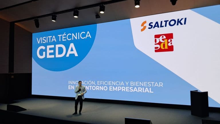 Innovación, eficiencia y bienestar: GEDA visita el centro logístico y empresarial Saltoki en Empresarium