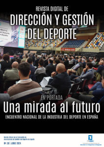 Ya está disponible el número 38 de DIRECCIÓN Y GESTIÓN DEL DEPORTE, la revista digital de la Federación de Asociaciones de Gestión del Deporte (FAGDE). En esta ocasión, la publicación se centra casi en exclusiva en el Encuentro Nacional de la Industria del Deporte en España que se desarrolló los días 18 y 19 de abril en Zaragoza.