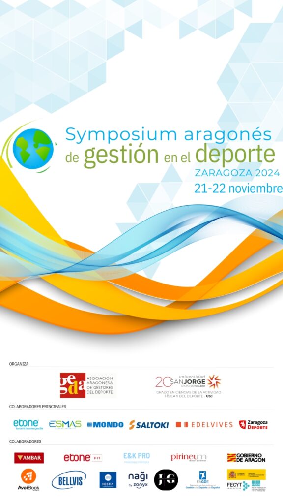 IX Symposium Aragonés de Gestión en el Deporte, los días 21 y 22 en Zaragoza